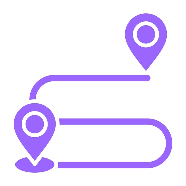 Vector Design Itinerary Icon Style