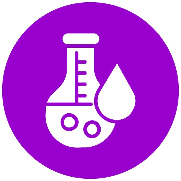 Vector Design Laboratory Testing Icon Style