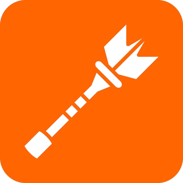 Vector Design Lance Icon Style