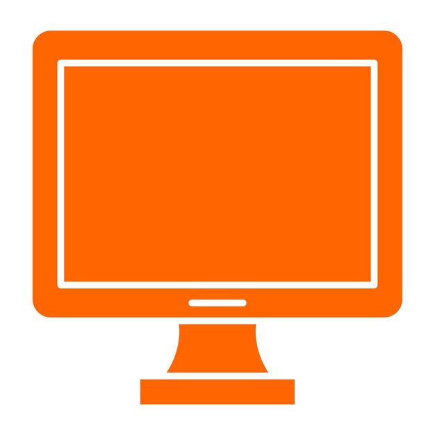 Vector Design Lcd Icon Style