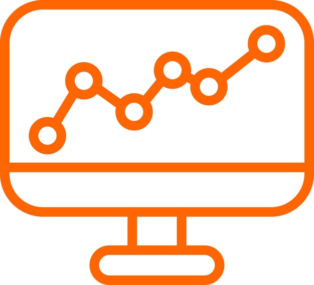 Vector Design Learning Analytics Icon Style