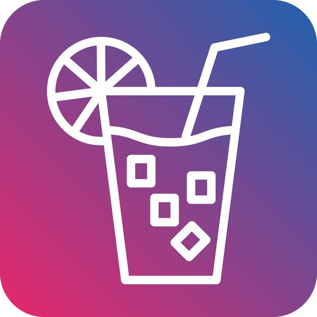 Vector Design Lemonade Icon Style