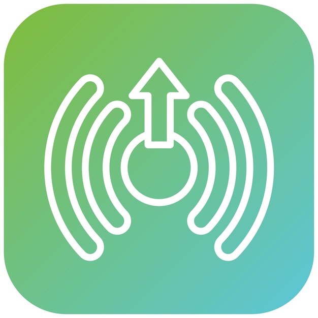 Vector Design LineOut Icon Style