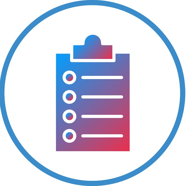 Vector Design List Icon Style