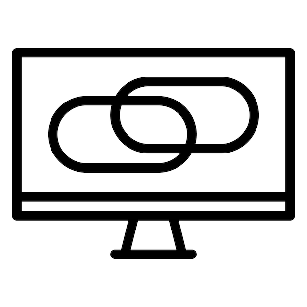 Vector Design Live Links Icon Style