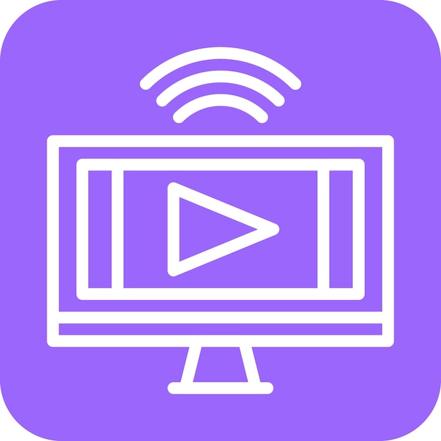 Vector Design Live Music Icon Style
