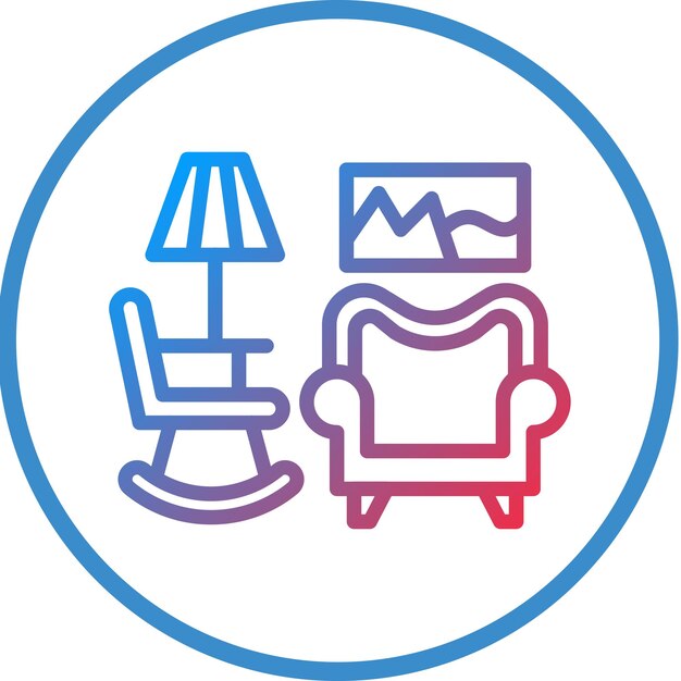 Vector Design Lobby Icon Style