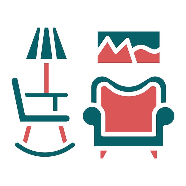 Vector Design Lobby Icon Style