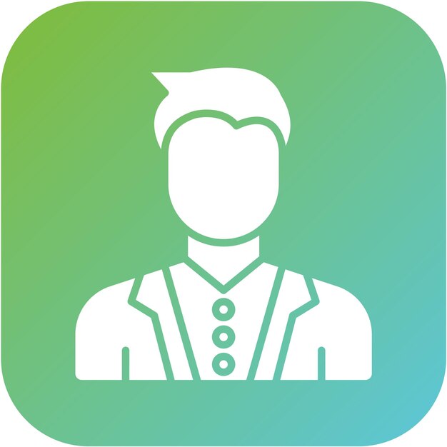 Vector Design Male Model Icon Style
