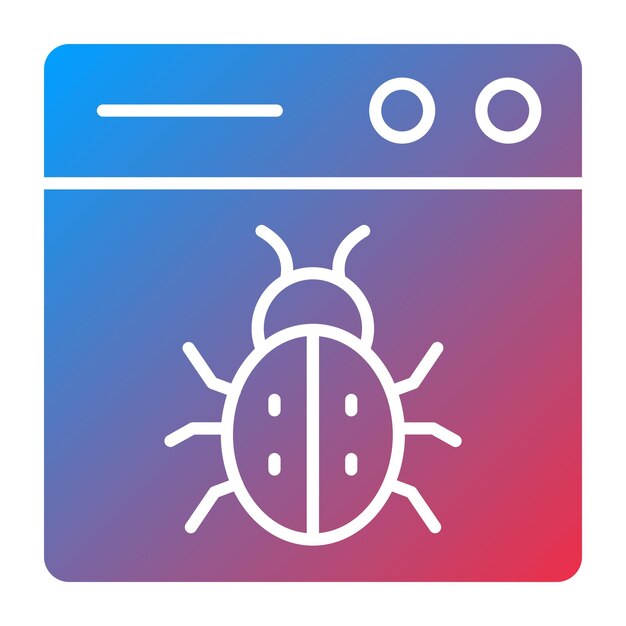 vector design malware icon style