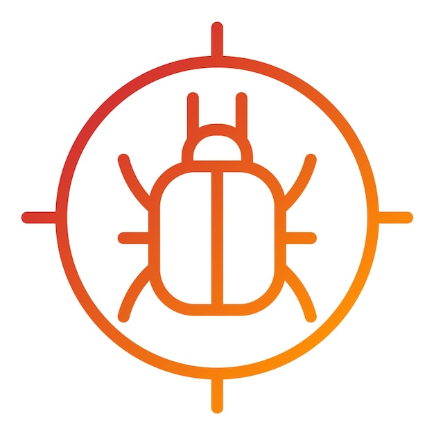 Vector Design MalwareBlock Icon Style