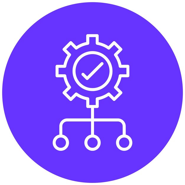 Vector Design Management Icon Style