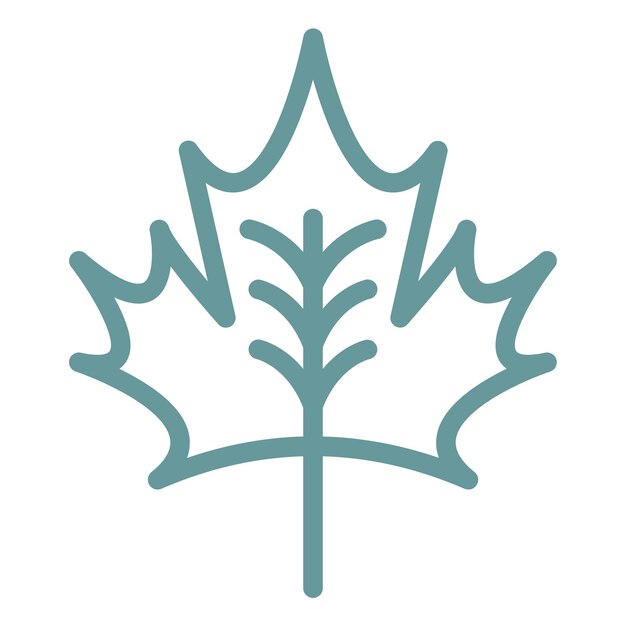 Vector Design Maple Icon Style