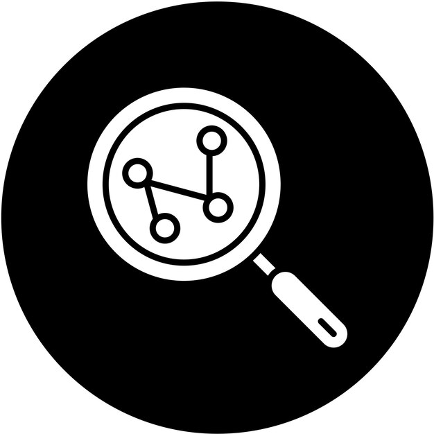 Vector Design Market Research Icon Style