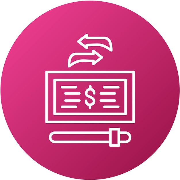 Vector Design Maximum Transaction Amount Icon Style