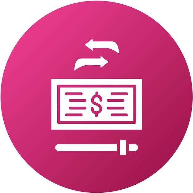 Vector Design Maximum Transaction Amount Icon Style