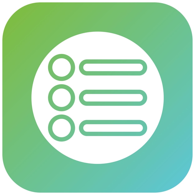 vector design menu configuration icon style