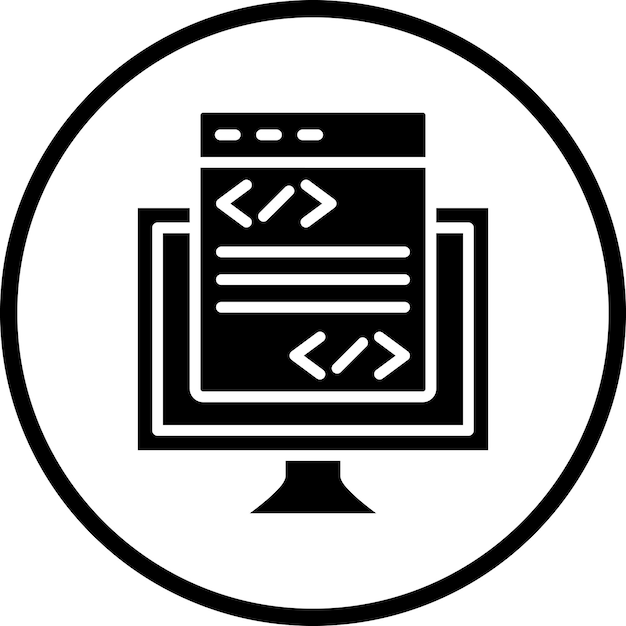 Vector Design Meta Description Icon Style