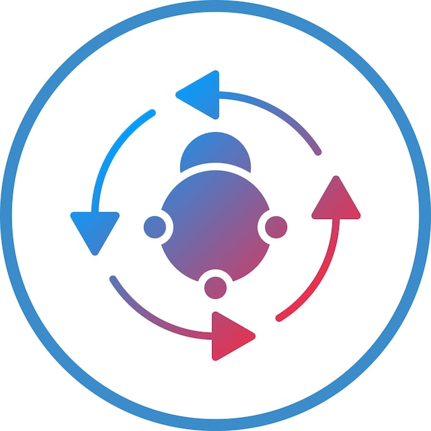 Vector Design Metabolism Icon Style