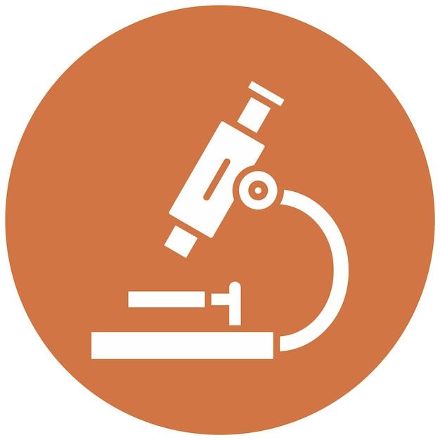 Vector Design Microscope Icon Style