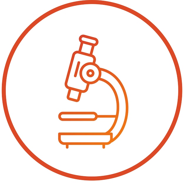 Vector Design Microscope Icon Style