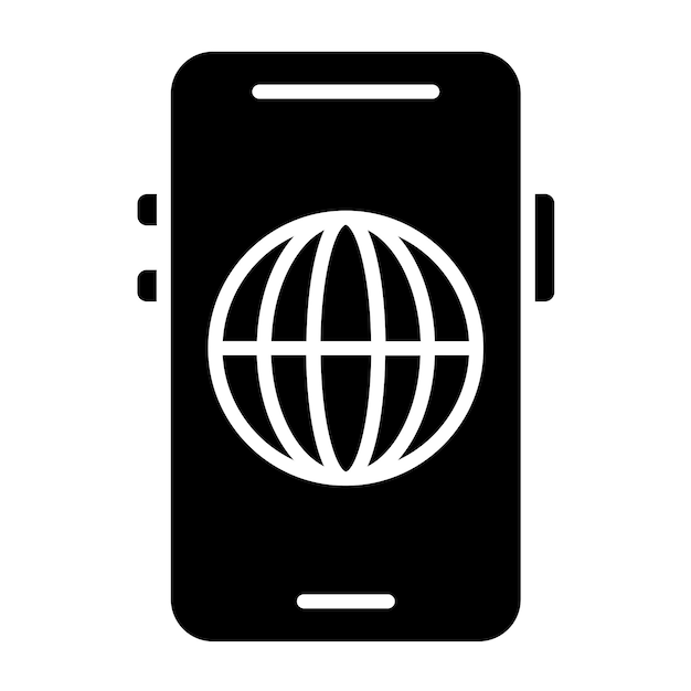 Vector Design Mobile Web Icon Style