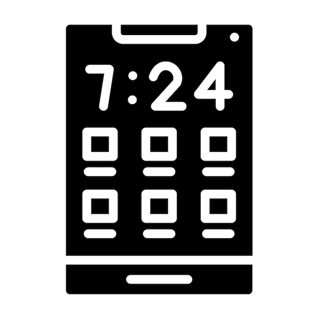 Vector Design Mobileapp Icon Style