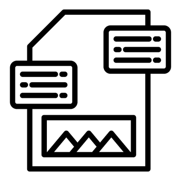 Vector Design Mockup Icon Style