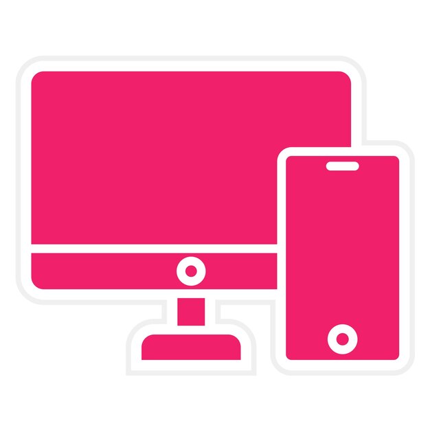 Vector Design Multi Platform Icon Style