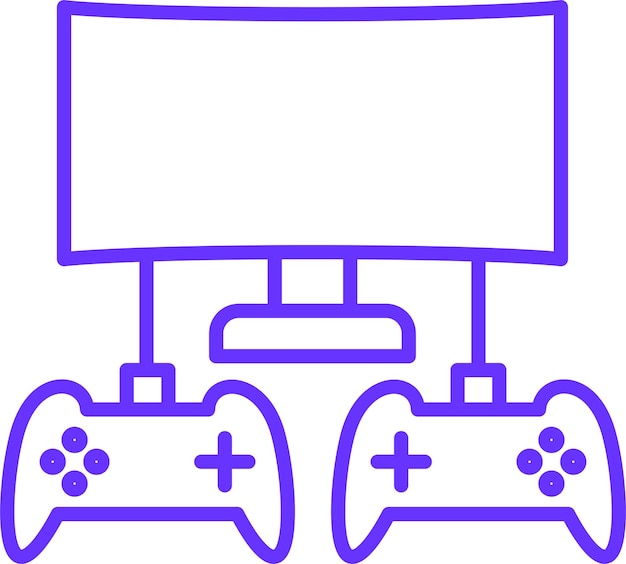 vector design multiplayer icon style