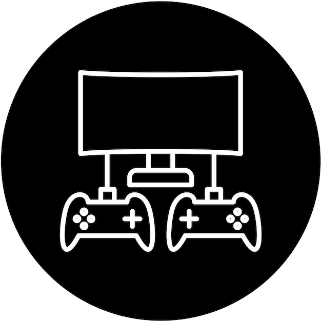 vector design multiplayer icon style