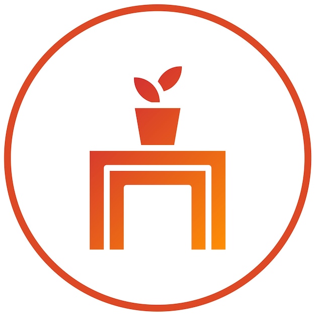 Vector Design Nesting Tables Icon Style