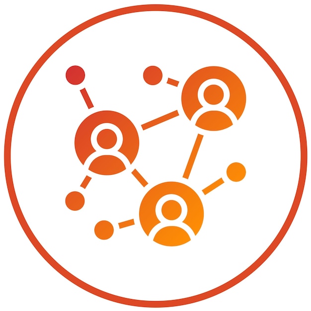 Vector Design Networking Icon Style