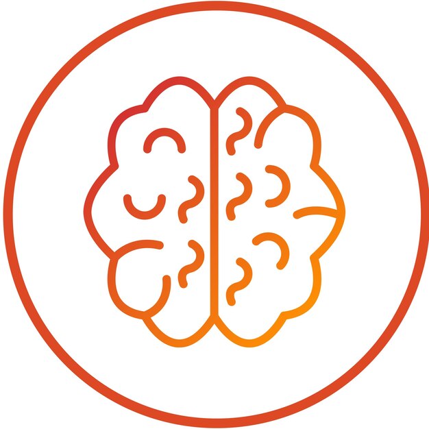 Vector Design Neurology Icon Style