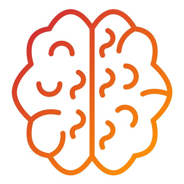 Vector Design Neurology Icon Style