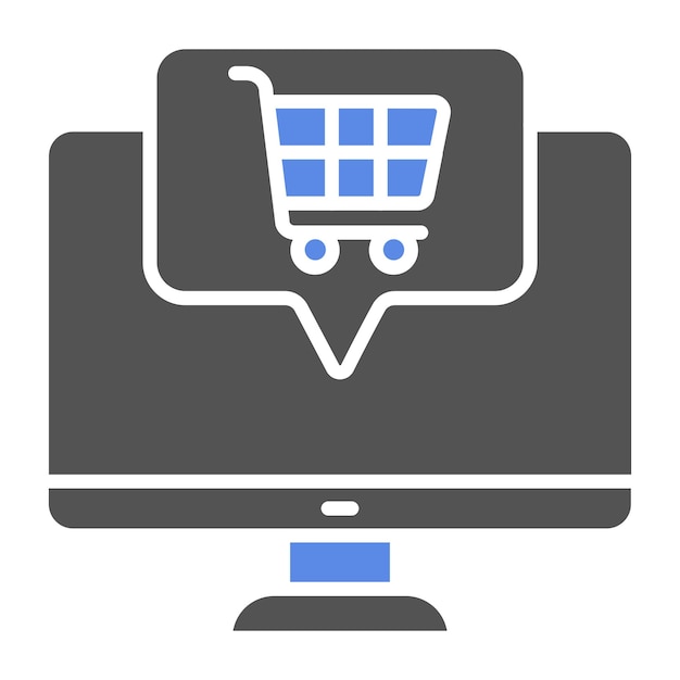 Vector Design Online Order System Icon Style