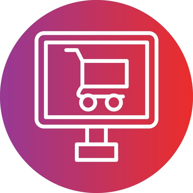 Vector Design Online Store Icon Style