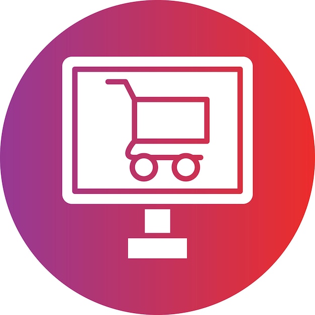 Vector Design Online Store Icon Style