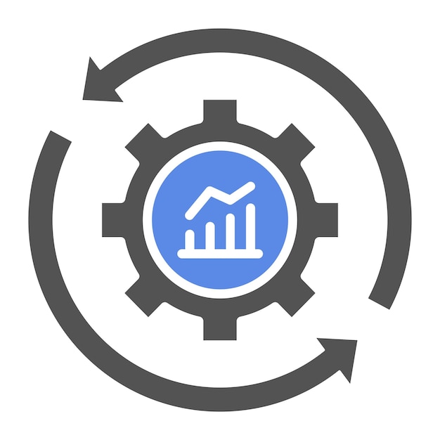Vector Design Optimization Icon Style