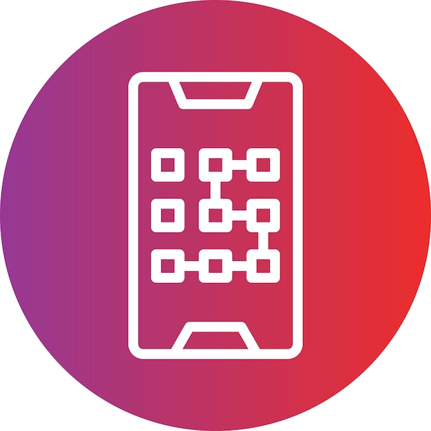 vector design pattern icon style