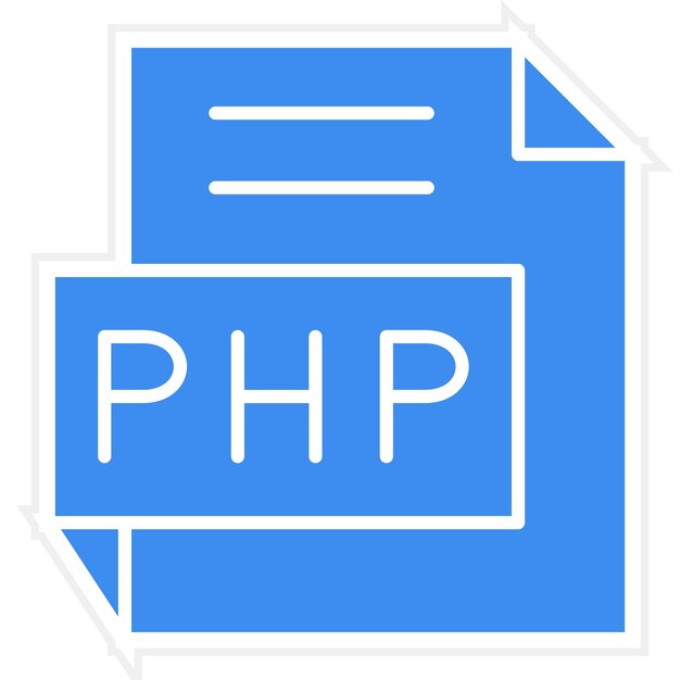 Vector Design PHP Icon Style