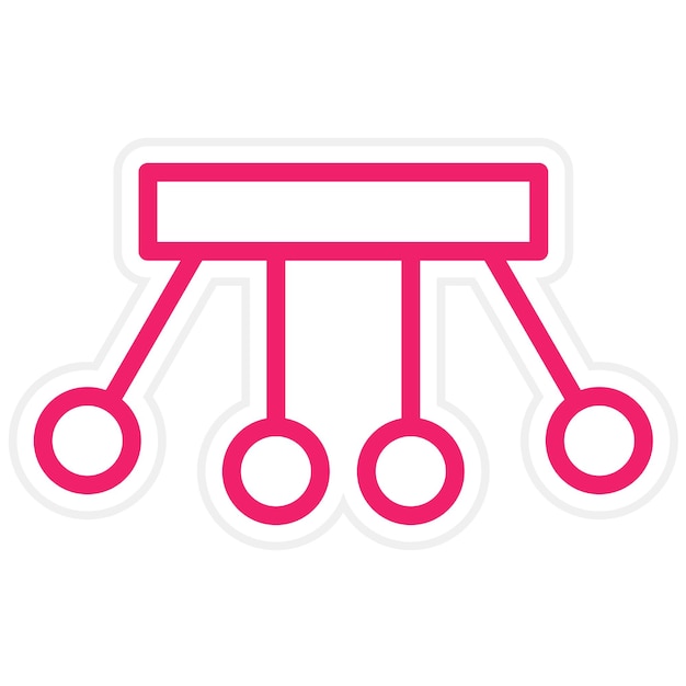 Vector Design Physics Experiments Icon Style