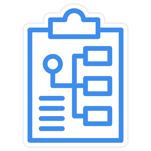 vector design plan icon style
