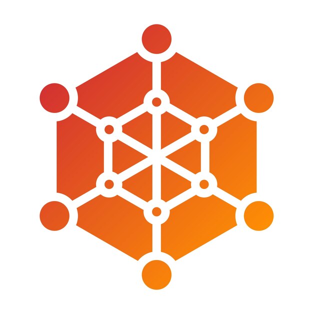 Vector Design Polymer Icon Style