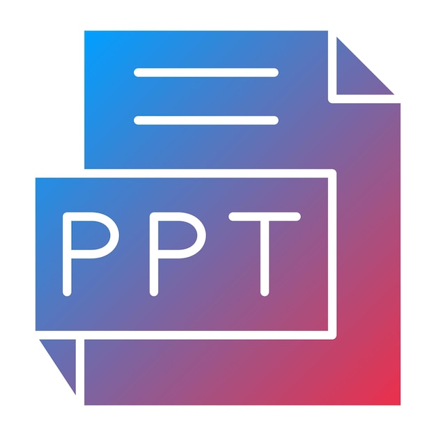 Vector Design PPT Icon Style