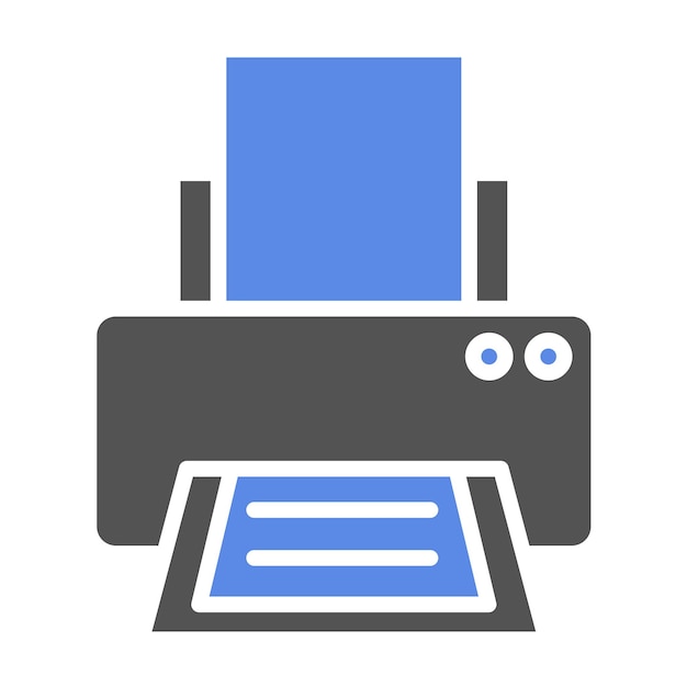 Vector Design Printer Icon Style