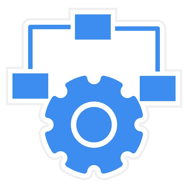 Vector Design Product Management Icon Style