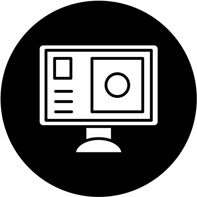 Vector Design Project Dashboard Icon Style