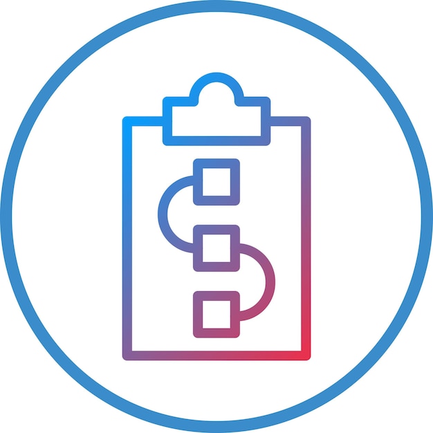 Vector Design Project Scheme Icon Style