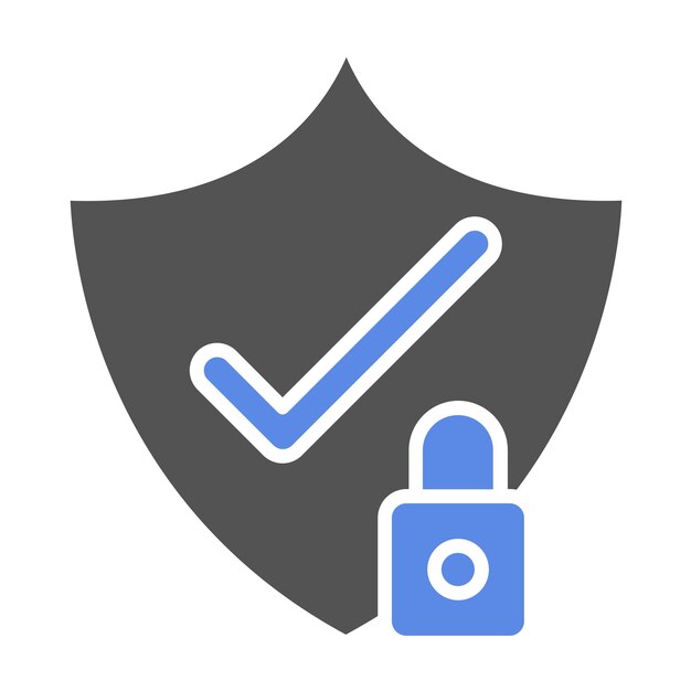 Vector Design Protection Icon Style